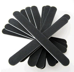 Black Nail File Styling Tools