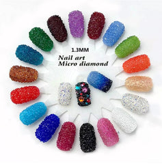 Micro Diamond Rhinestones Nail Art