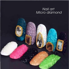 Micro Diamond Rhinestones Nail Art