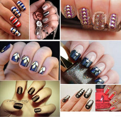 3D Shiny Metallic Luster Nail Decoration