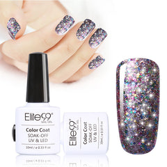 Elite99 Soak Off Starry Gel Polish