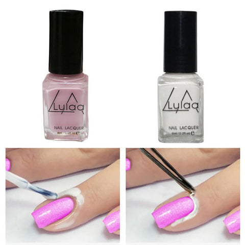 Soak Off Latex Tape Nail Gel Polish