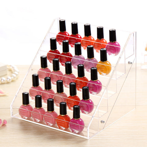 Acrylic Desktop Nail Polish Organizer