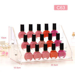 Acrylic Desktop Nail Polish Organizer