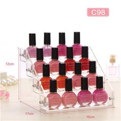 Acrylic Desktop Nail Polish Organizer